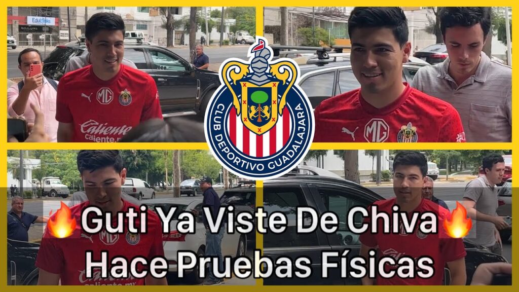 🚨Noticias Chivas | ERICK GUTIERREZ hace pruebas físicas VESTIDO DE CHIVAS | Refuerzos Chivas 2023