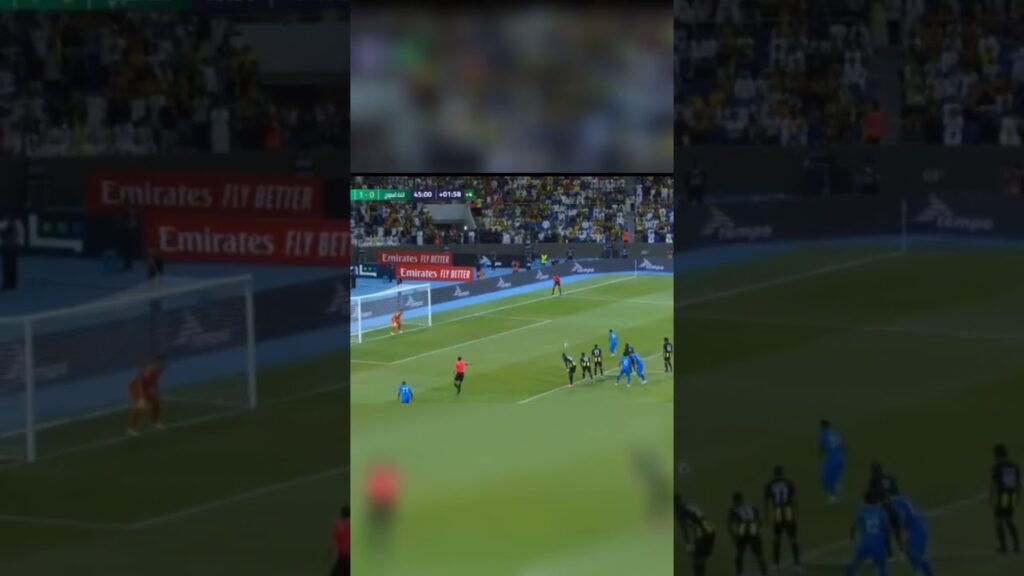 Salem Aldawsari Penalty goal Vs Al ittehaad #alittihad #alhilal #aldawsari #football #soccer #shorts