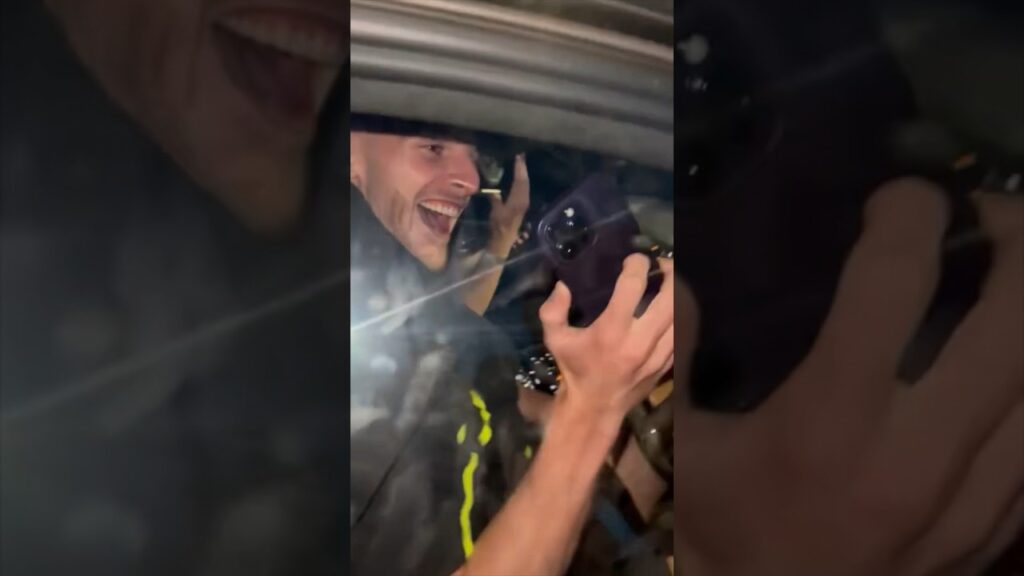 Declan Rice MOBBED by Arsenal fans after Forest 😂 #shorts