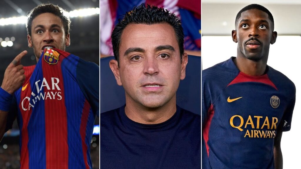 Xavi SPEAKS on Neymar, Ousmane Dembele & Ansu Fati's future