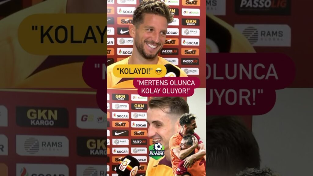 😎Mertens ve Kerem, goldeki organizasyonu maçtan sonra da devam ettiriyor!
