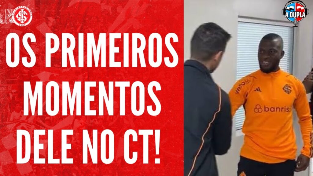 🔴⚪️ Inter: Enner se ambientando a nova casa | Reação ao ver o Beira-Rio | Bastidores da chegada