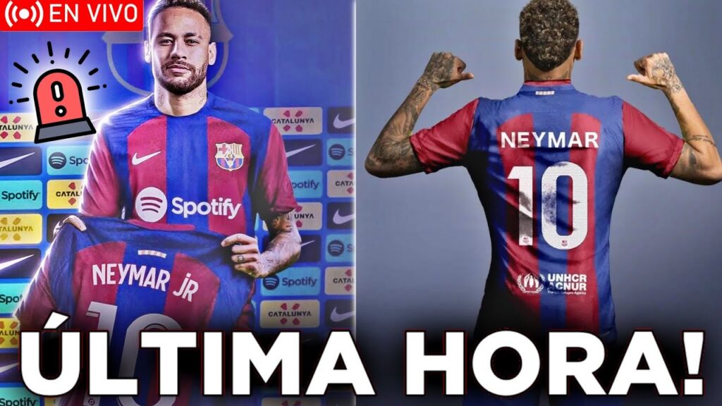 🚨iURGENTE! iYA ES OFICIAL! A LLEGADA DE NEYMAR A BARCELONA! NOTICIAS DEL BARCELONA HOY!