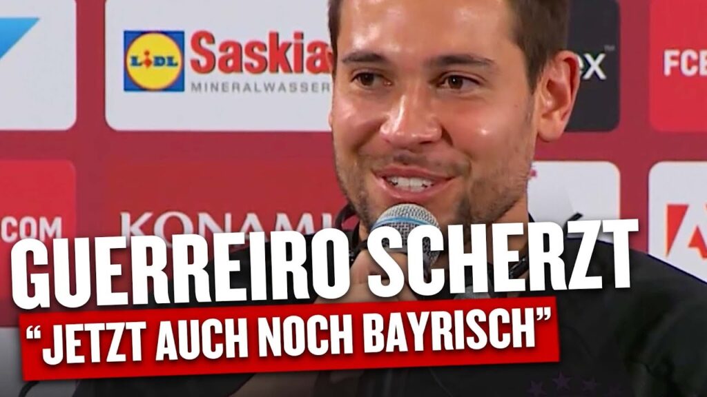 Guerreiro scherzt über seine Bayrisch-Kentnisse | FC Bayern