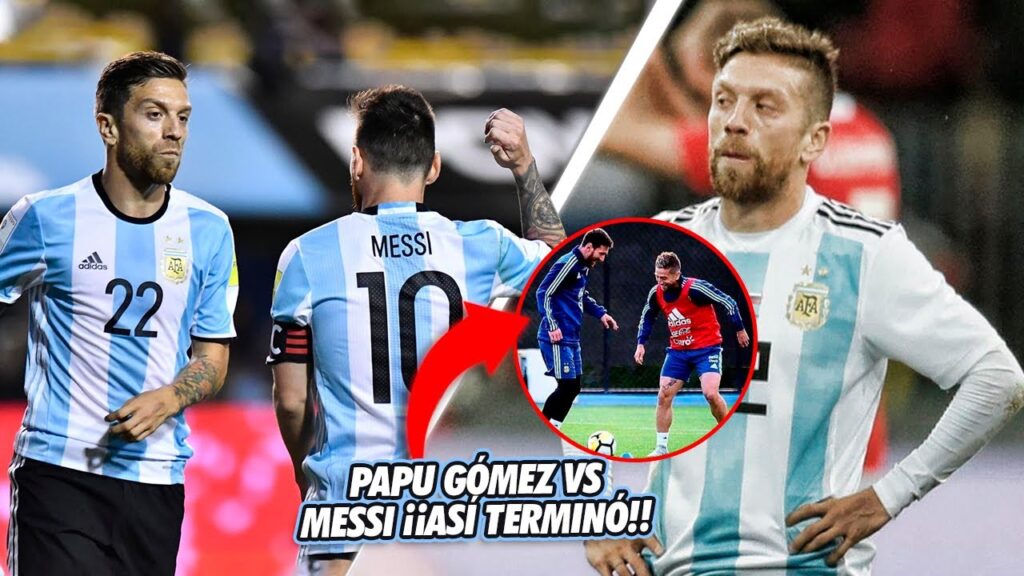 El día que el Papu Gómez QUISO PONERSE VS Messi de tú a tú ¡Y ASÍ TERMINÓ!