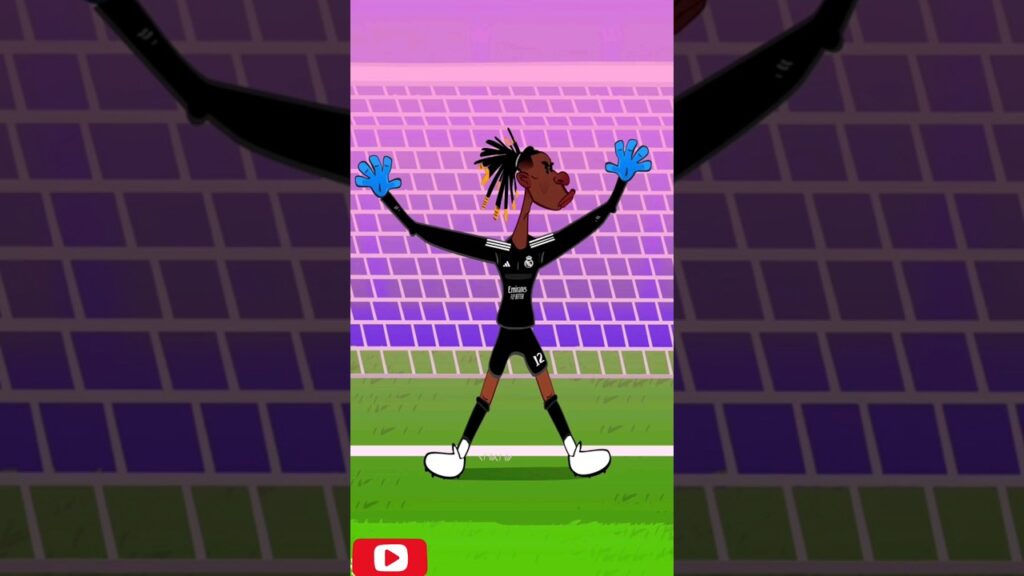 Camavinga goalkeeper 👐🥅  #courtois #bono #navas #realmadrid