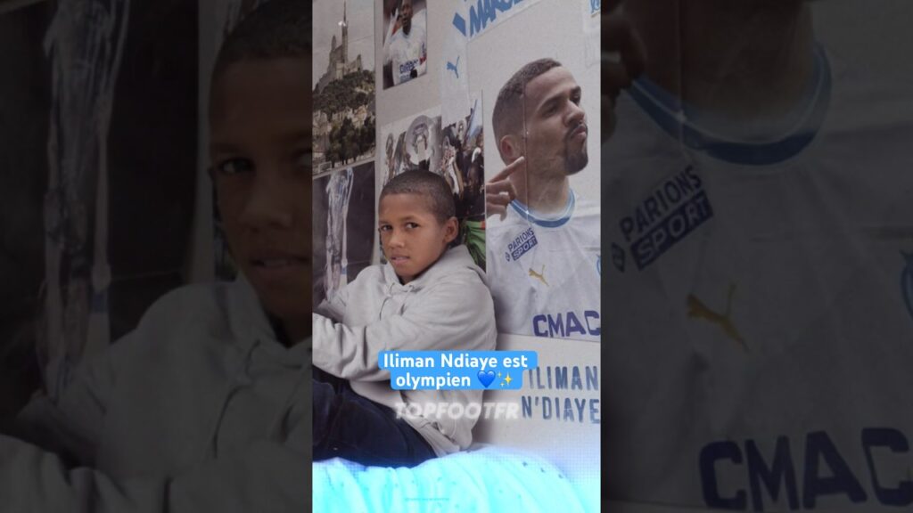 Iliman Ndiaye est un joueur de l’OM 💙🇸🇳💪🏽 #football #senegal #om #olympiquedemarseille