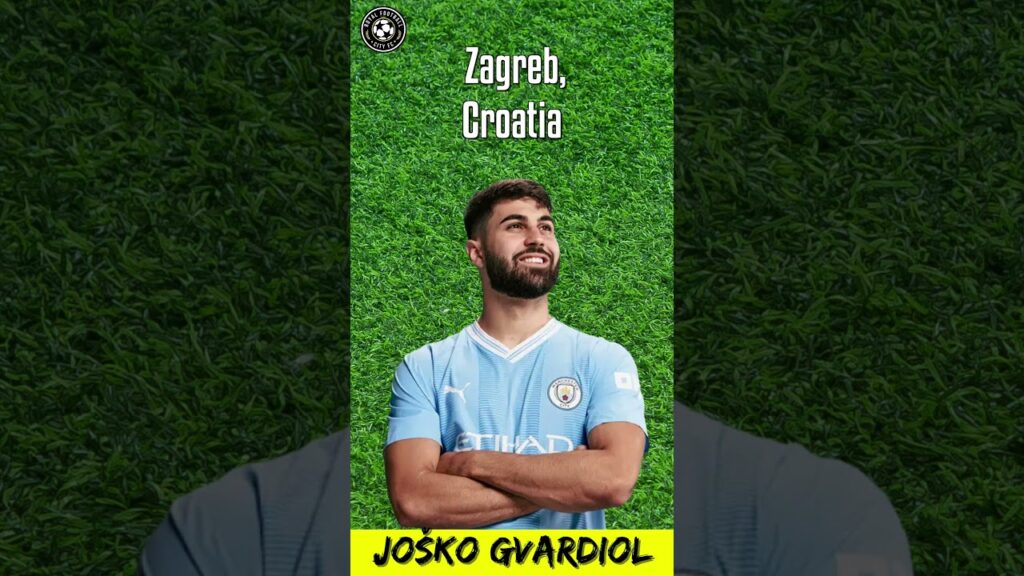 Who is Joško Gvardiol? Football Player Profile - Manchester City Shorts