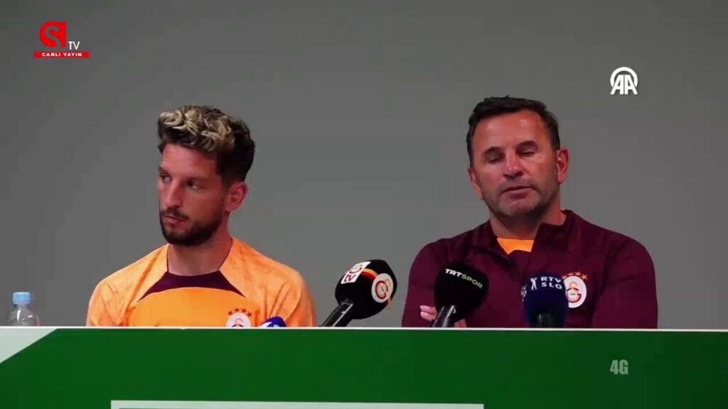 CANLI I Okan Buruk ve Mertens konuşuyor I Galatasaray - Şampiyonlar Ligi 3. TUR