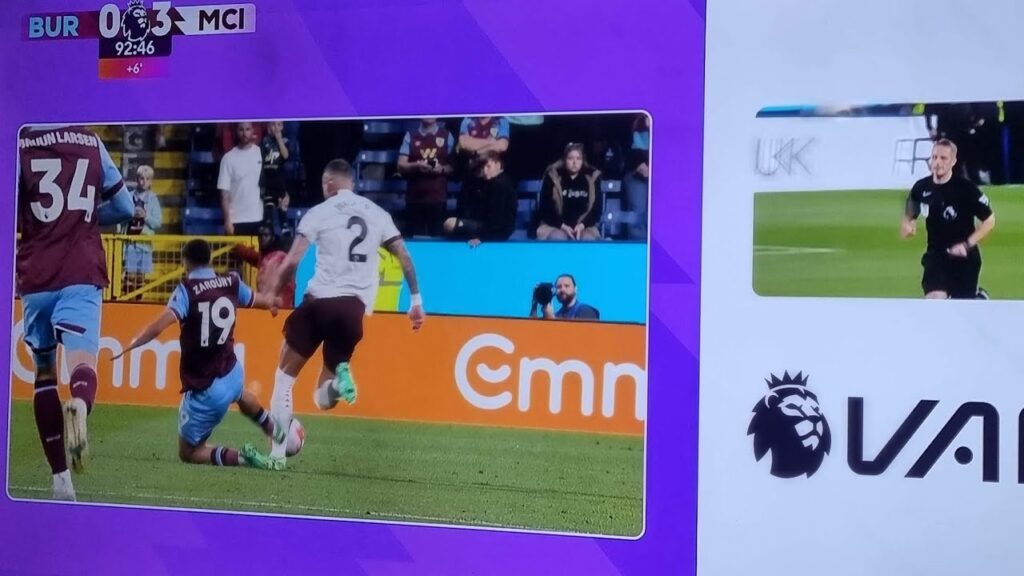 Anass Zaroury Red Card ♦️Burnley vs Man City (0-3) All Goals and Extended Highlights