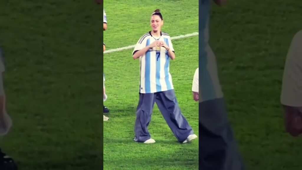 Rodrigo De Paul & He’s Wife Tini #shorts Rodrigo De Paul & He's Wife Tini #shorts