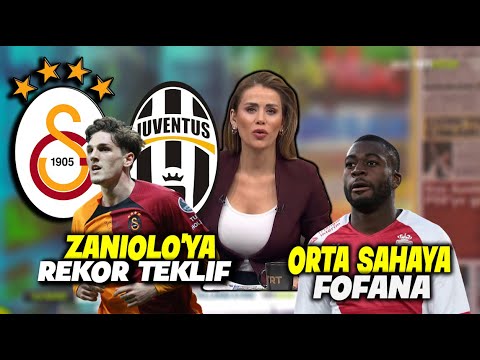 Zaniolo'ya Rekor Teklif !! İtalyan Devi Peşinde !! l Orta Sahaya Fofana !! l GALATASARAY