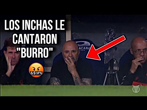 Los inchas del Flamengo le cantaron “BURRO” a Sampaoli vs Sao Paulo Los inchas del Flamengo le cantaron "BURRO" a Sampaoli vs Sao Paulo