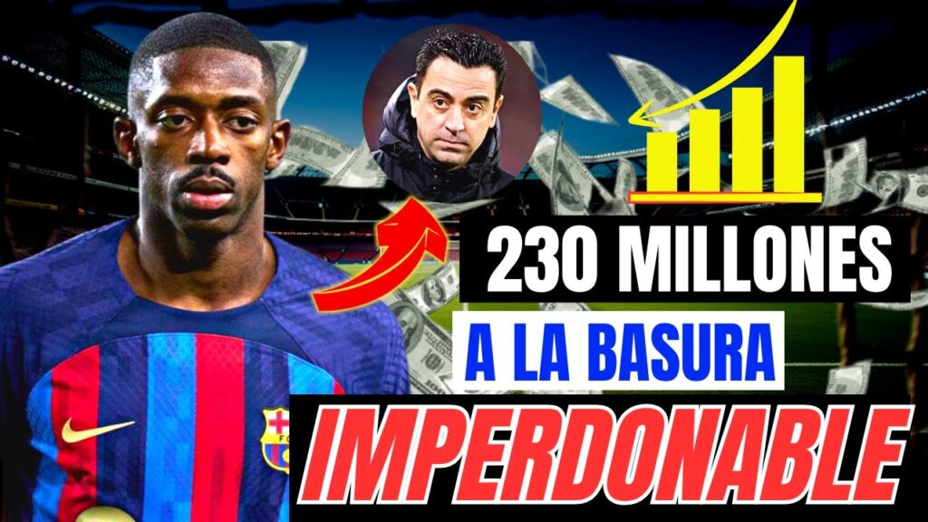 😱NO VAS A CREER COMO FUERON LOS 6 AÑOS DE DEMBELE EN EL BARCELONA 🤢