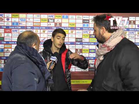 TV7. Calcio: Benevento-Cagliari 1-2. LE PAROLE DI FILIP DJURICIC