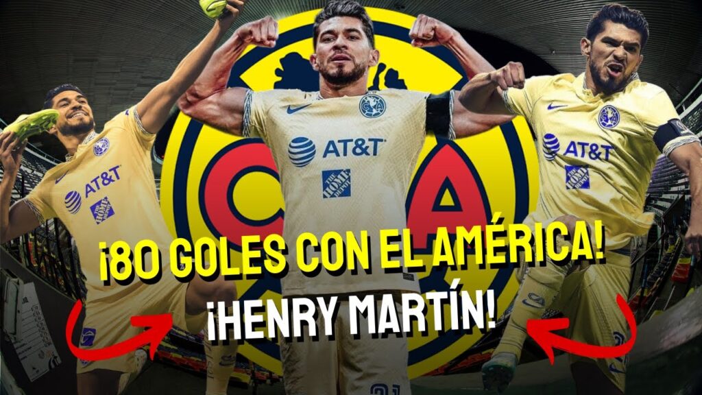 ¡80 GOLES de HENRY MARTÍN en el AMÉRICA | TODOS LOS GOLES | Últimas Noticas Club América. 🦅