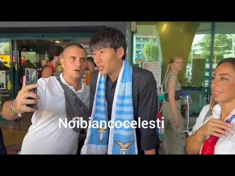 Daichi Kamada il nuovo acquisto della Lazio è arrivato a Roma
