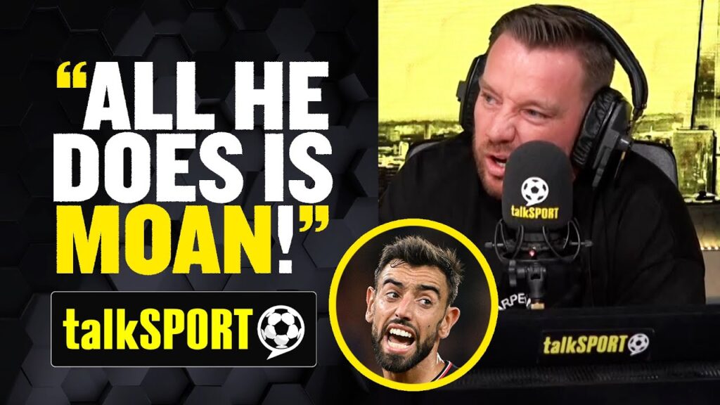 NOT A LEADER! 😡 Jamie O'Hara and Man United fan CALL OUT Bruno Fernandes | talkSPORT