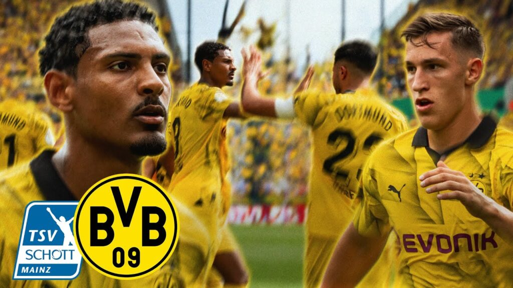 Haller’s brace & Schlotterbeck’s thanks | TSV Schott Mainz 1-6 BVB | Highlights Haller's brace & Schlotterbeck's thanks | TSV Schott Mainz 1-6 BVB | Highlights
