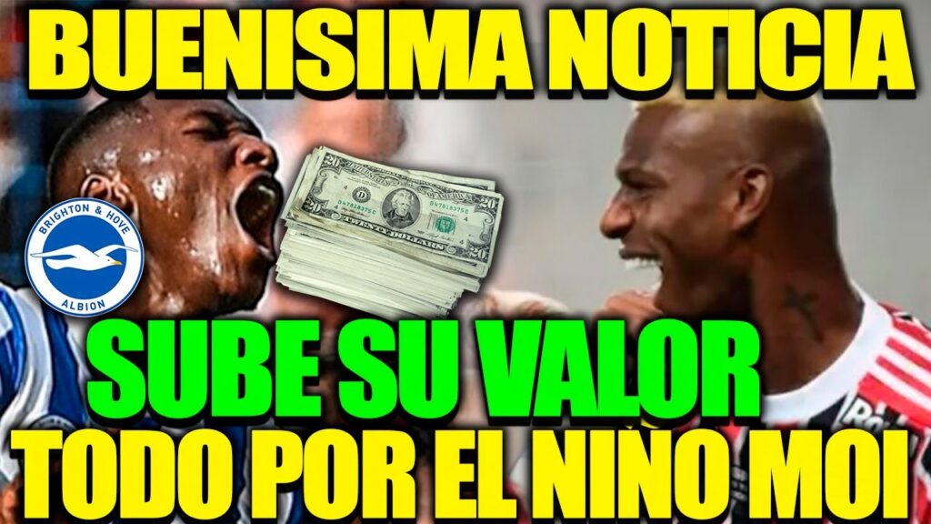 MOISES CAICEDO Y TREMENDO NOTICIÓN EN BRIGHTON - ROBERT ARBOLEDA ILUCIONA A LA SELECCIÓN DE ECUADOR