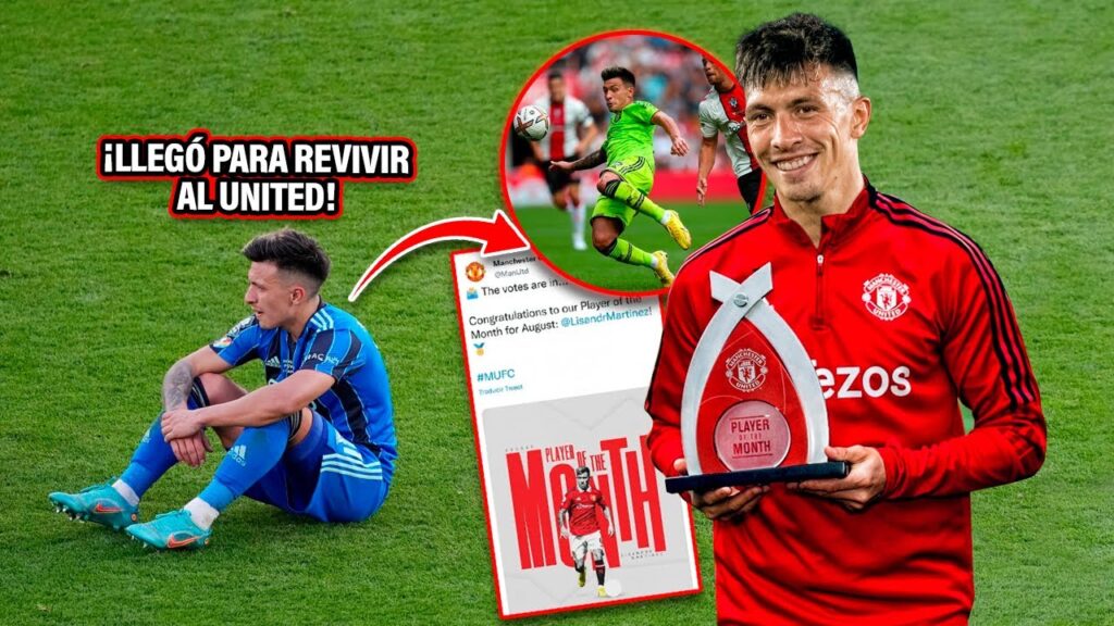 Lisandro Martínez REVIVIÓ AL MANCHESTER¡Así pasó del más BAJITO a ser el más EFECTIVO en la Premier!