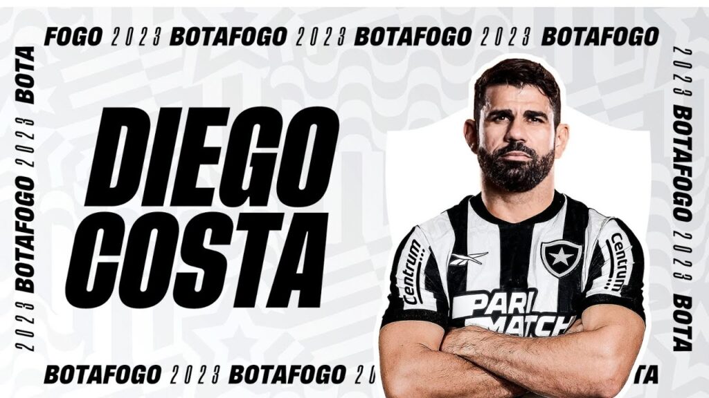 Diego Costa é mais um reforço da família Botafogo