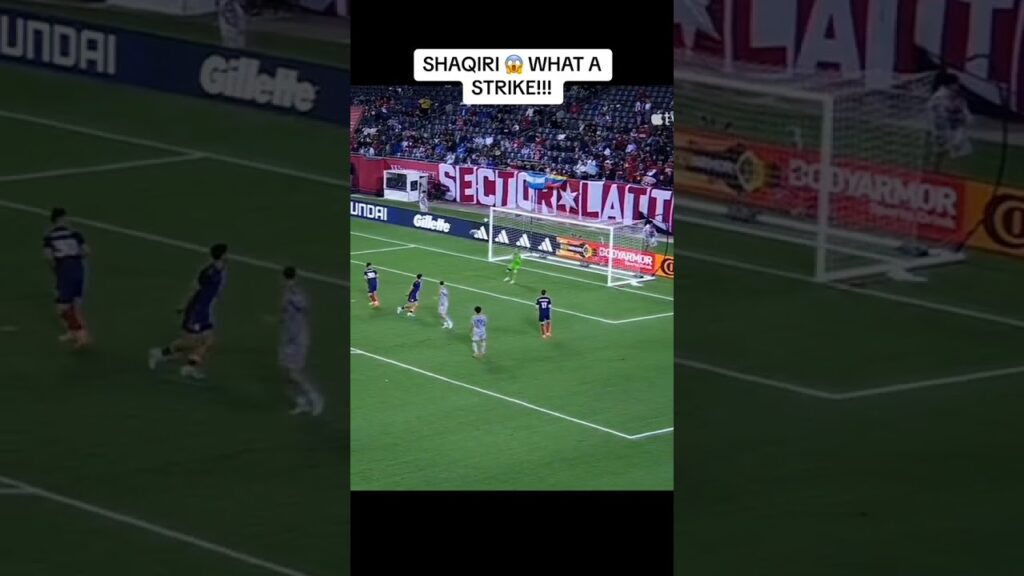 😱 Le but incroyable de Xherdan Shaqiri ! #football #MLS #USA #Soccer #Suisse #shorts #liverpool