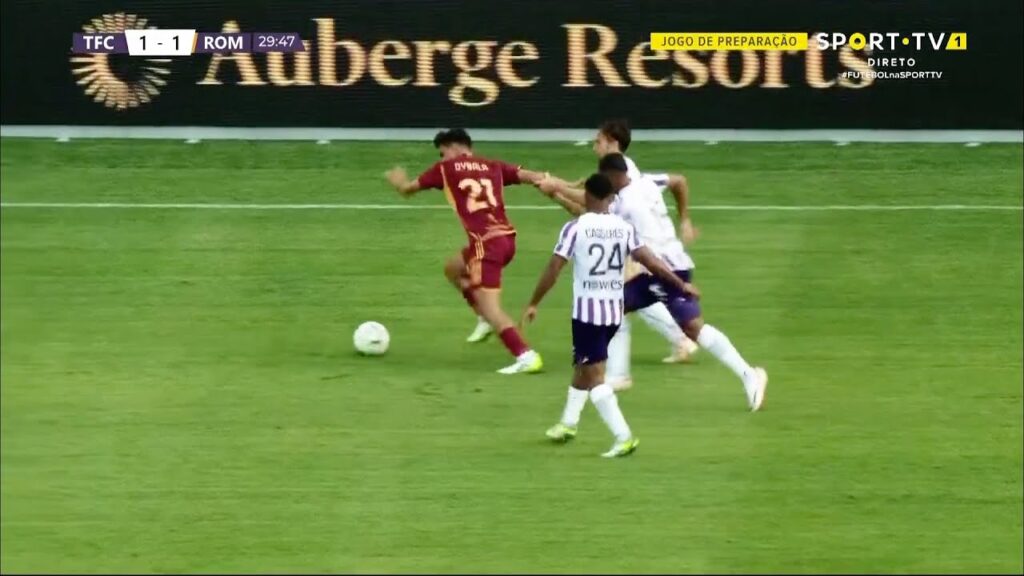 Paulo Dybala vs Toulouse Friendly (06/08/2023) HD 1080i