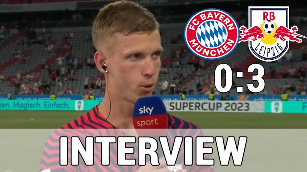 Matchwinner Dani Olmo: ,,Sehr wichtiger Sieg!" im Interview | Supercup | FC Bayern 0:3 RB Leipzig