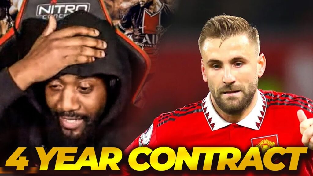 LUKE SHAW AGREES NEW 4 YEAR CONTRACT