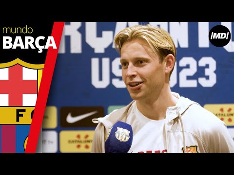 Frenkie de Jong espera cerrar la gira en EE. UU. con una victoria ante el AC Milan
