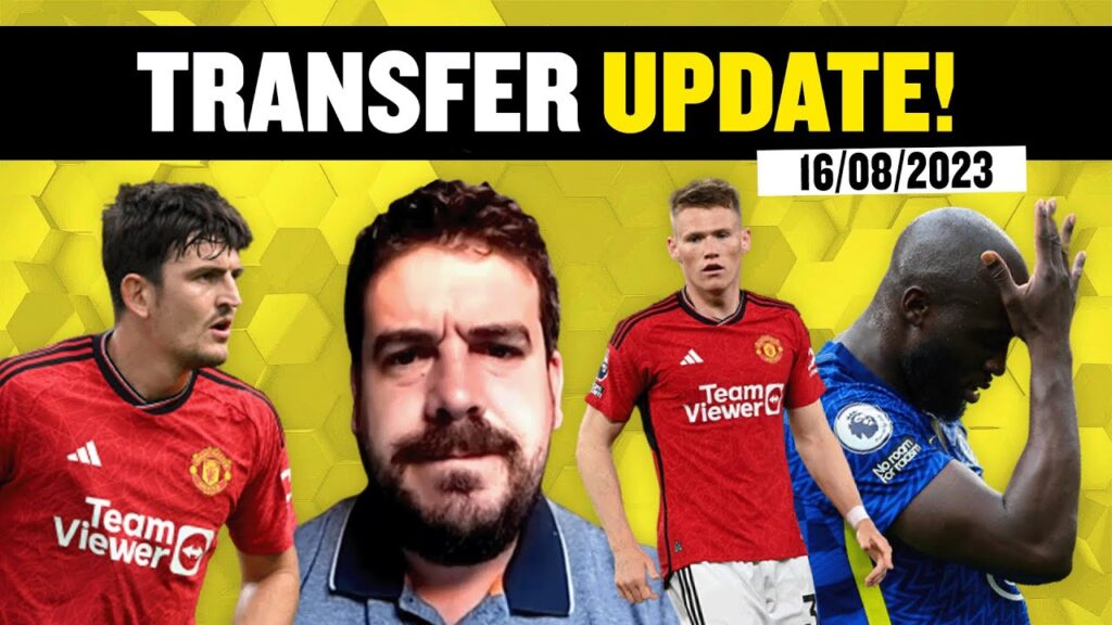 Alex Crook's Transfer Update ⚽ Harry Maguire, Romelu Lukaku, Scott McTominay & MORE! 🔥