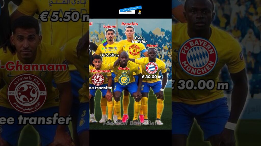 Al Nassr  2023 🔥( Ronaldo, Mane, Brozovic, Fofana )
