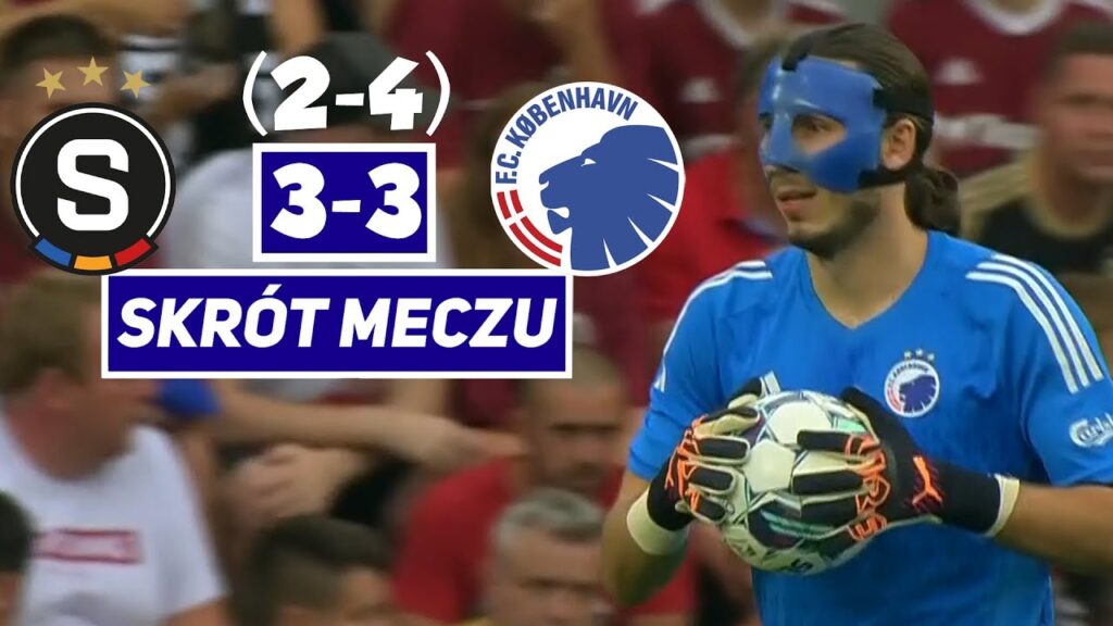 SKRÓT MECZU | Sparta Praga [3-3 (k. 2-4)] FC Kopenhaga | El. Ligi Mistrzów 2023/24