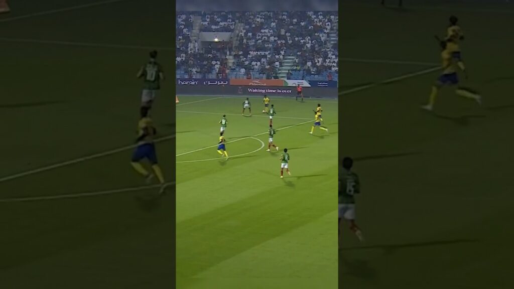 Sadio Mané first goal from Al nassar #alnassr #sadiomane #shorts @Kickoffchronicles1