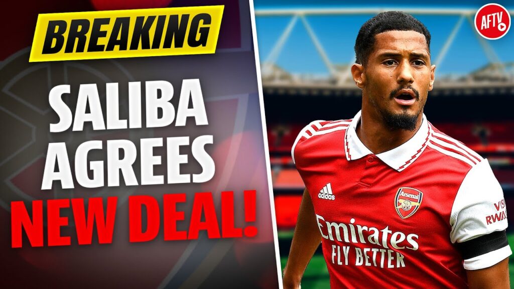 BREAKING: William Saliba Agrees New 4yr Deal To Stay at Arsenal!