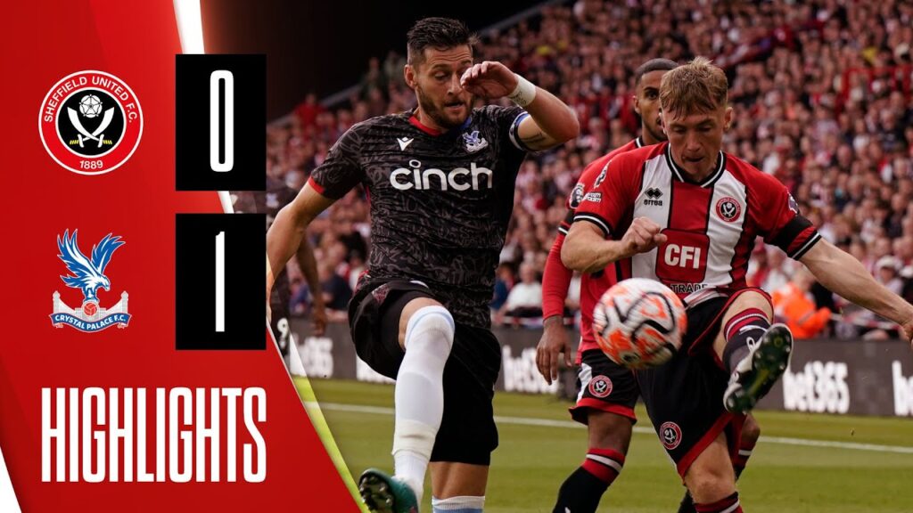 Eduoard Goal downs Blades | Sheffield United 0-1 Crystal Palace | Premier League highlights