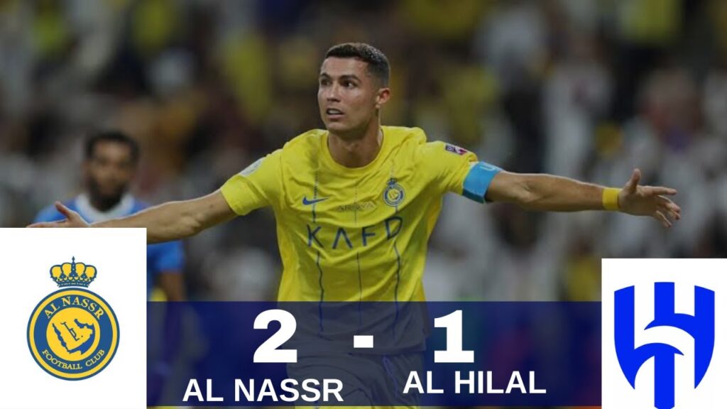 Ronaldo Wins Arab League - Al Nassr 2 - 1 Al Hilal // Goals and Match Highlights