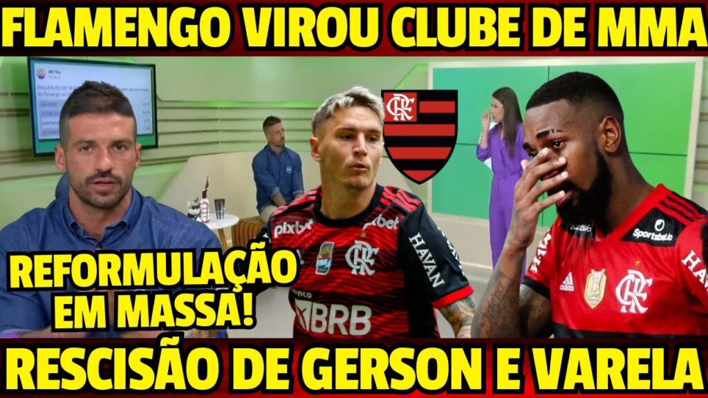 PLANTÃO URGENTE! VENÊ REVELOU TUDO! GERSON POCOU NARIZ DO VARELA NO TREINO! GERSON VARELA DEMITIDOS