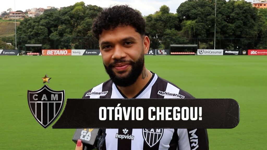 Confira agora as primeiras palavras de Otávio, novo reforço do Galo!