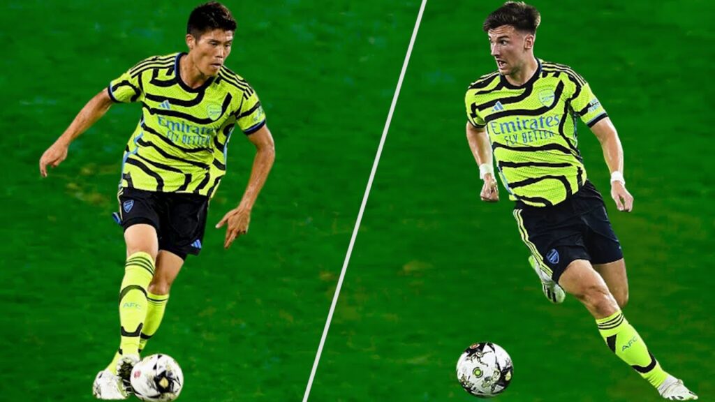 Now Tomiyasu as Left Back! Tomiyasu X Kieran Tierney Vs Manchester United