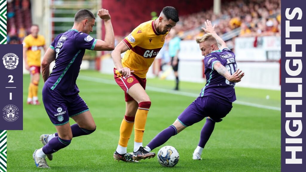 Highlights: Motherwell 2 Hibernian 1 | cinch Premiership