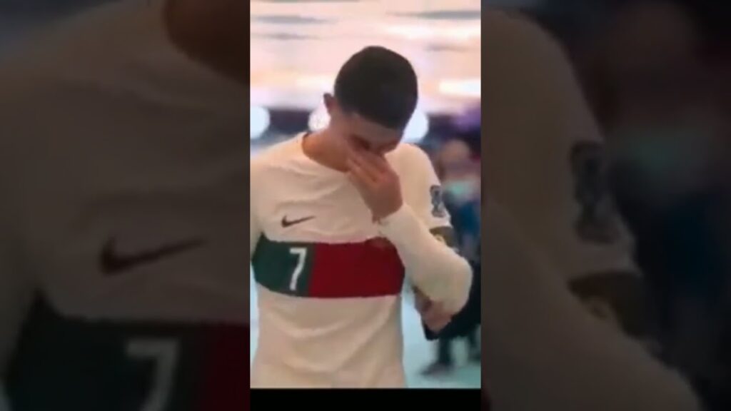 Ronaldo is Crying 😭 #FIFAWorldcup #shorts #trending #crying #baby #subscribe #viral #video #1m