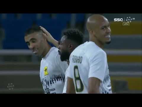 هدف حمدالله بعد صناعة بنزيما وافتكاك فابينهو ضد الرائد