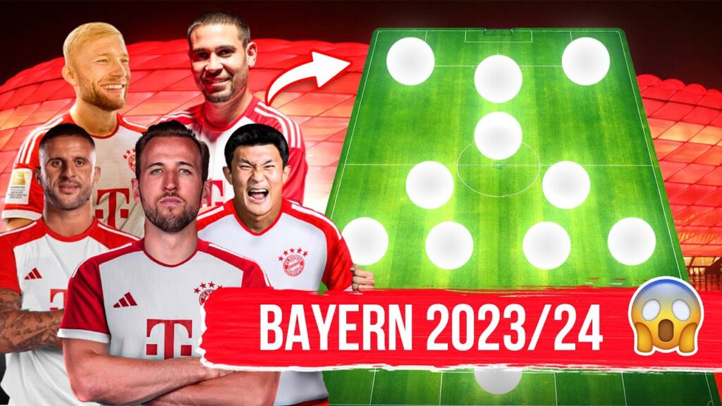 BAYERN' NEW UNSTOPPABLE TEAM for 2023/24 😱 New Transfers: Kane - Walker - Kim - Laimer - Guerreiro