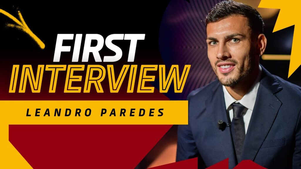 🇦🇷 BENTORNATO A CASA, LEO! 🐺 | La prima intervista a Paredes dopo il ritorno in giallorosso 🟡🔴