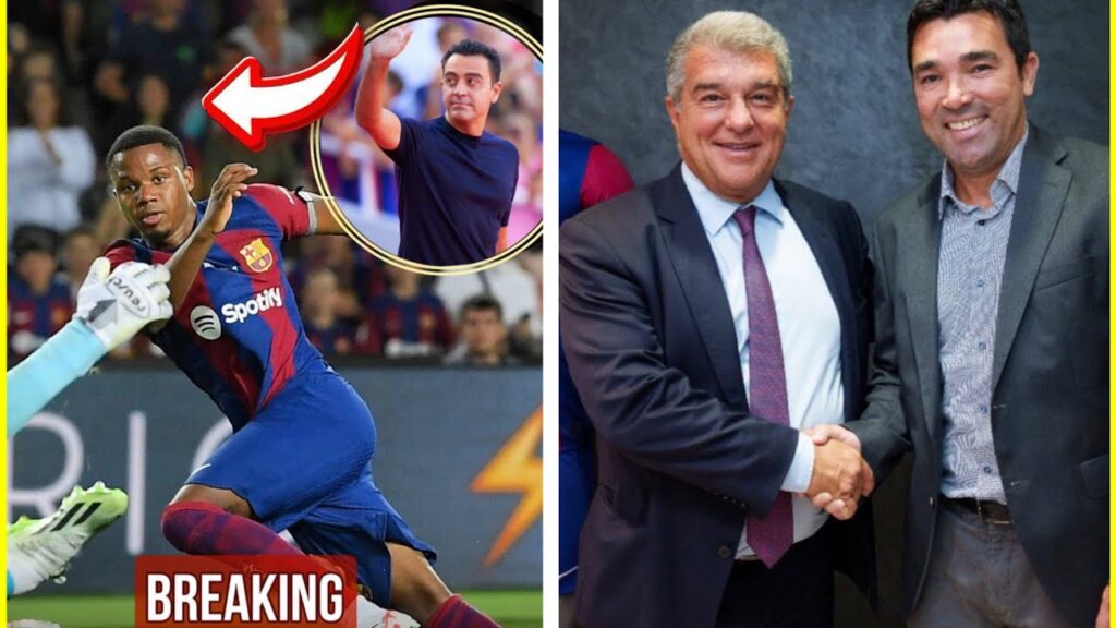 ANSU FATI SUR LE DÉPART DU BARÇA ?! PAS LA CONFIANCE DE XAVI - DECO OFFICIEL - ALEMANY OUT