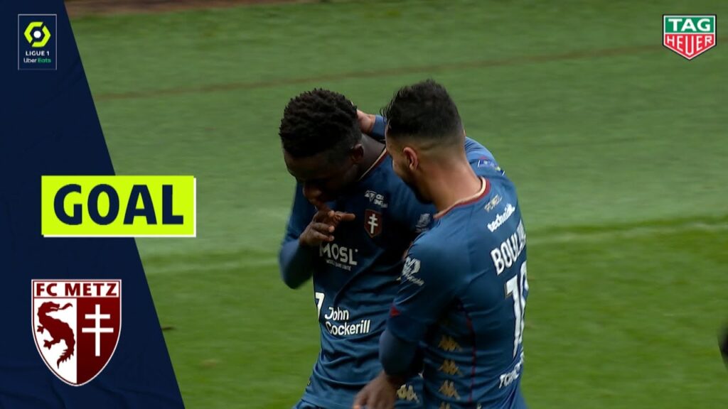 Goal Pape Matar SARR (73' - FC METZ) STADE BRESTOIS 29 - FC METZ (2-4) 20/21