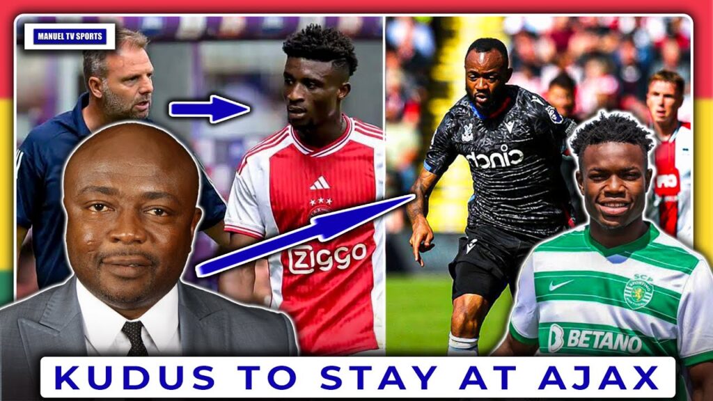 🇬🇭AJAX COACH HINTS ON KUDUS MOHAMMED STAY-ISSAHAKU SET TO JOIN EPL CLUB-ABEDI PELÉ HAILS JORDAN