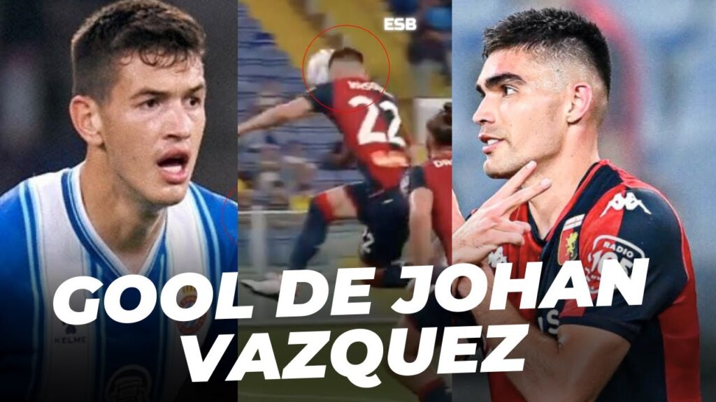 GOLAZO  de JOHAN VAZQUEZ y Avanza GENOA| SE VA CESAR MONTES
